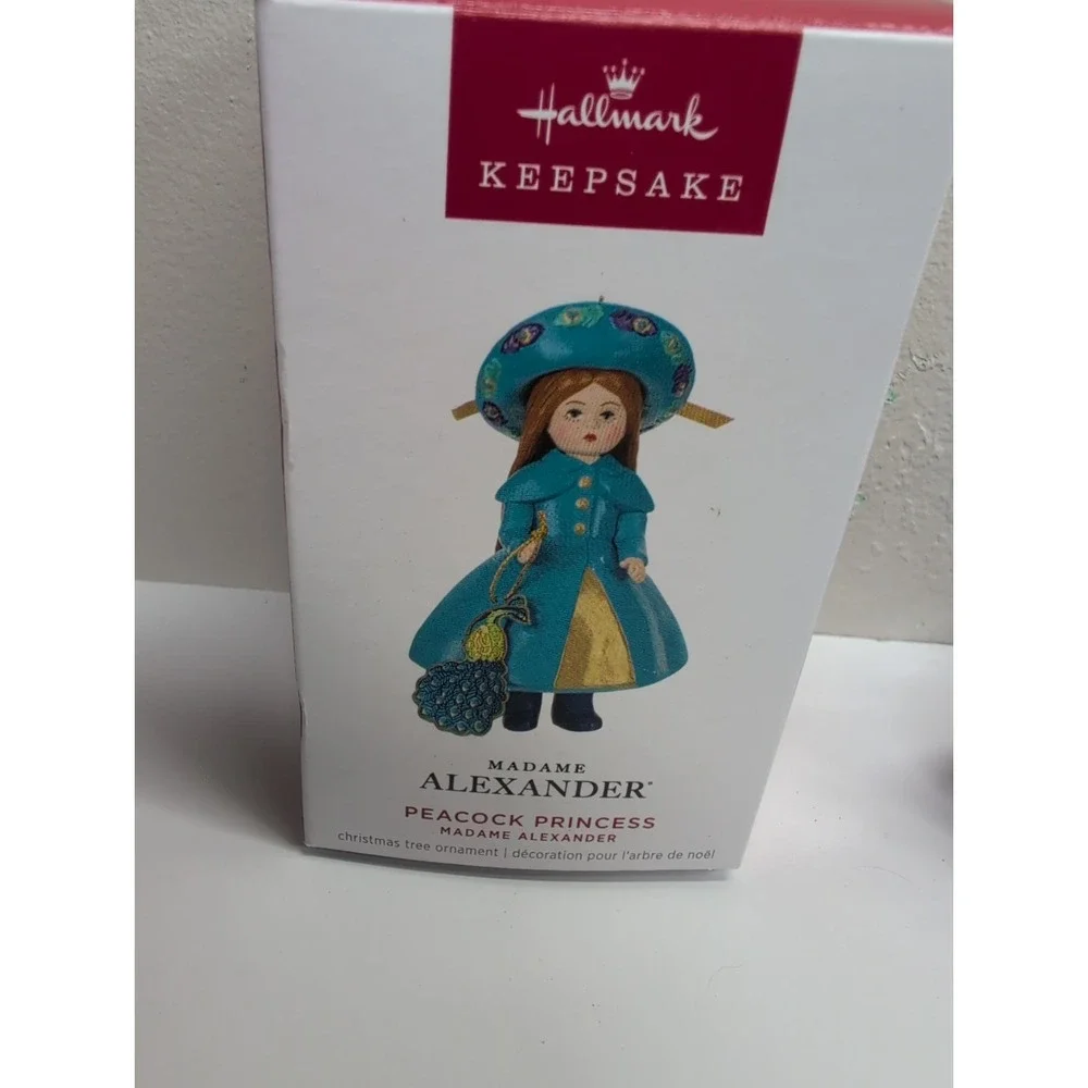 Hallmark PEACOCK PRINCESS MADAME ALEXANDER #29 IN SERIES 2024 Keepsake Ornament